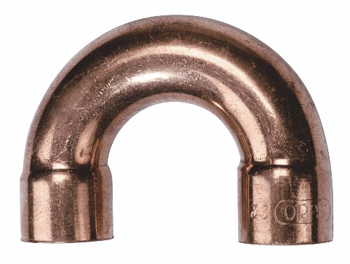 Série 7000 Raccords à braser Coude 180° cuivre d 10 mm
