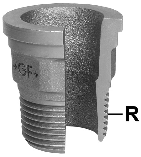 371 Pièce folle à joint plat, égale EN -