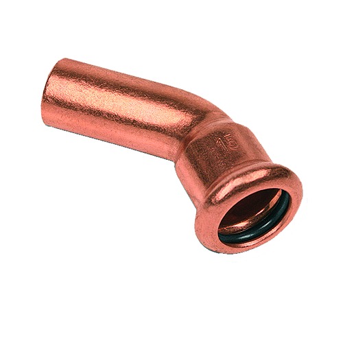 PRESS-FIT eau Coude 45° cuivre d 12 mm