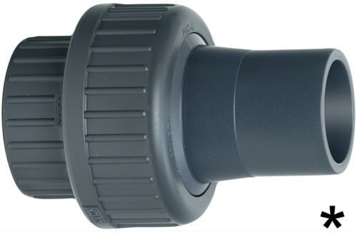 Union PRFI PVC-U/EPDM PN16 d16