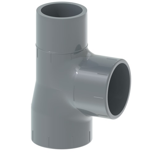 Té 90° égal PRFI PVC-U PN16 d20