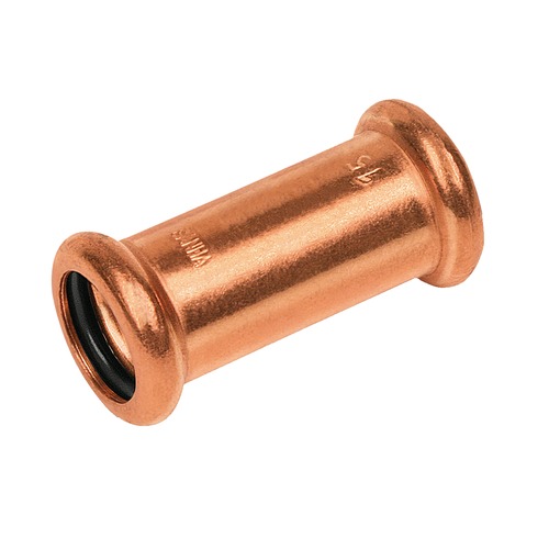 PRESS-FIT eau Manchon sans buttée cuivre d 12 mm