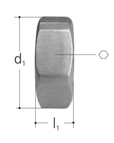 Cape, laiton Pour distributeur d 1 mm