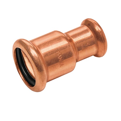 PRESS-FIT eau Manchon réduit cuivre d-d 15 - 12 mm