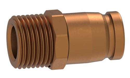 iFIT Module de transition bronze sans plomb Avec filetage mâle d 16 - 20 mm