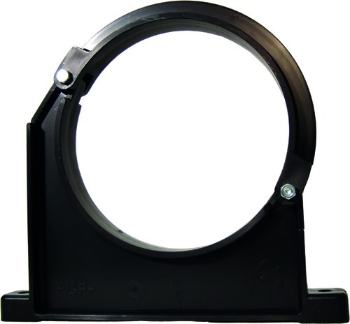 Serre-tube PP noir d110