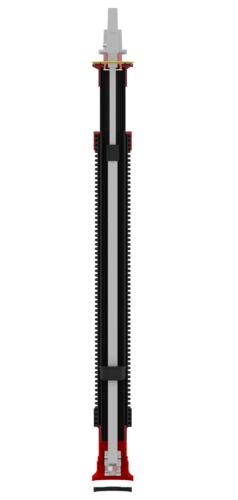 Garnitures d'installation pour collier de prise avec robinet ELGEF Plus RD 0.75 - 1.05 m