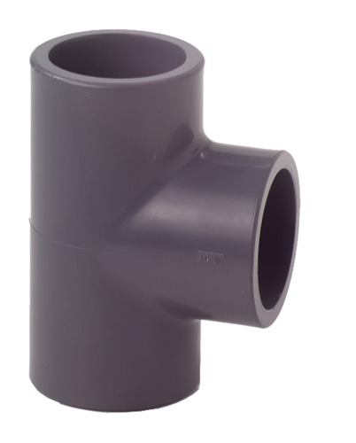 Té 90° égal PVC-U PN16 d110