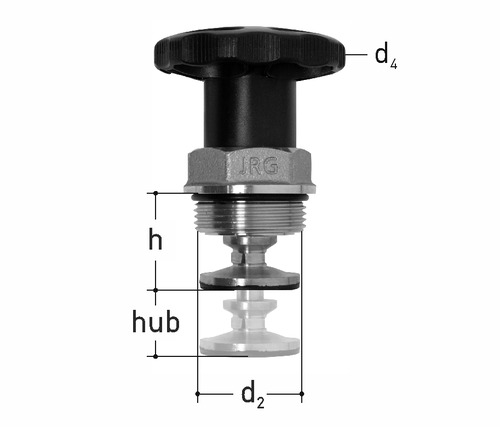 JRG LegioStop Chapeau bronze GN 2 inch