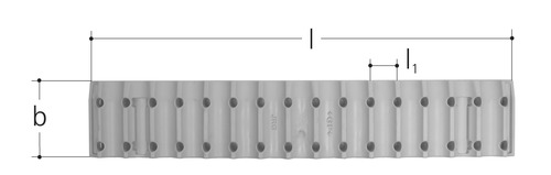 Support de tube Plastique Plaque de base multiple d-d 16 - 20 mm