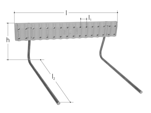 Support de tube, Plastique Multiple d-d 16 - 20 mm