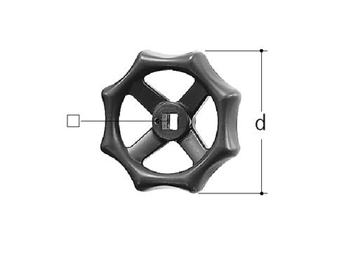 JRG Volant vert Plastique d 60 mm
