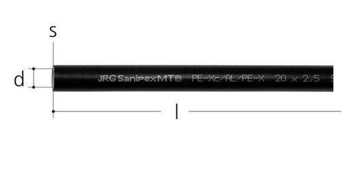 JRG Sanipex MT Tube multicouches PE-Xc d 50 mm