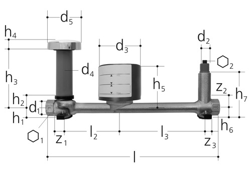 JRG LegioStop Unité d'arrêt Bronze GN 3/4 inch