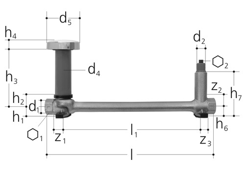 JRG LegioStop Unité d'arrêt Bronze GN 3/4 inch, DN 20 mm