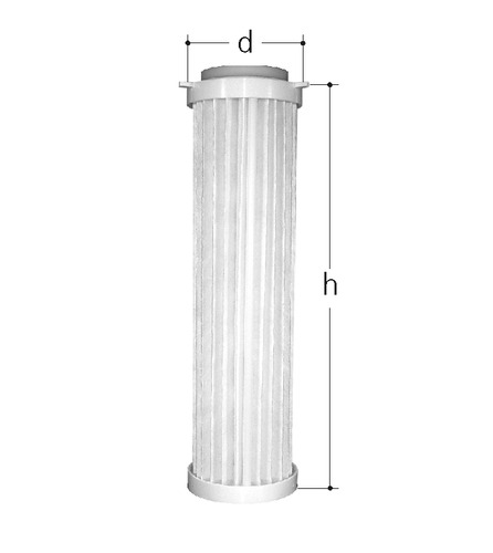 JRG Cartouche filtrante PES Fleece d 70 mm