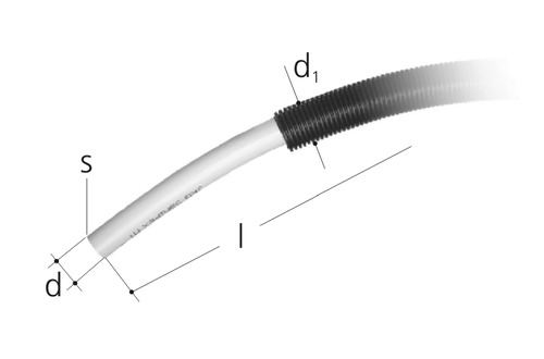 JRG Sanipex MT Tube PE-Xc En rouleau avec gaine d 16 mm
