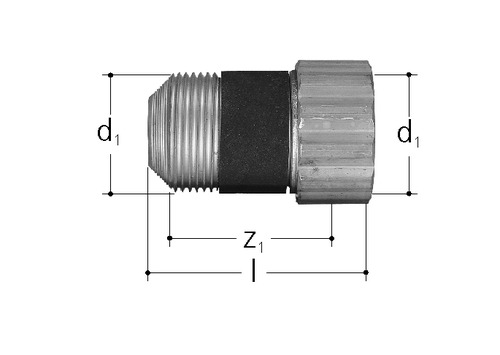 JRG Sanipex Manchon pour point fixe, Bronze d 16 mm