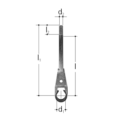 Aufhängung Stahl Für Verteiler d1 27 mm