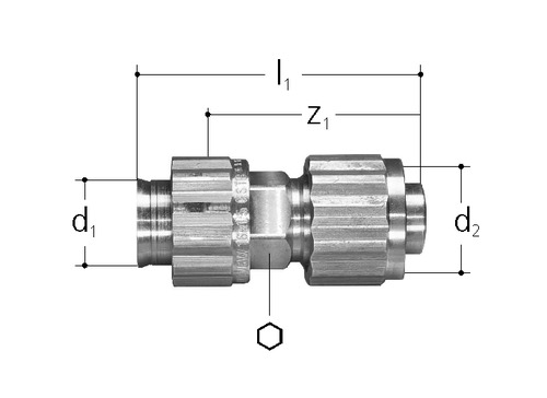 JRG Sanipex Übergang MF Rotguss d 20 mm, GN 1/2 inch