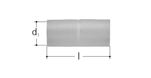 Manchon pour gaine de protection, Plastique d 16 mm