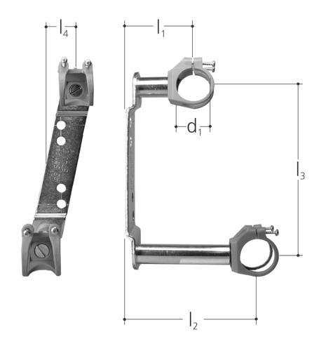 Support acier Pour distributeur d1 27 mm