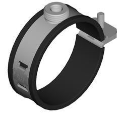 2.0 Collier PE "2000" rivé avec isolation