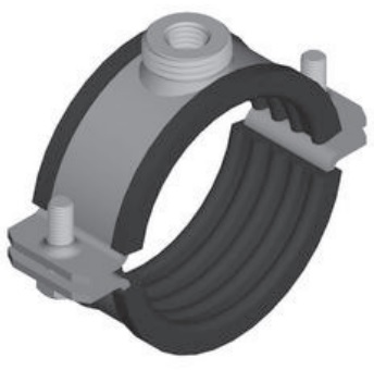 2.1.A Collier POLYFIX ECO rivé avec isolation