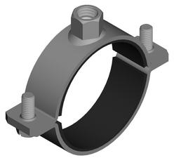 2.6 Collier MINIFIX VENTILATION avec écrou combiné M8-M10 avec isolation