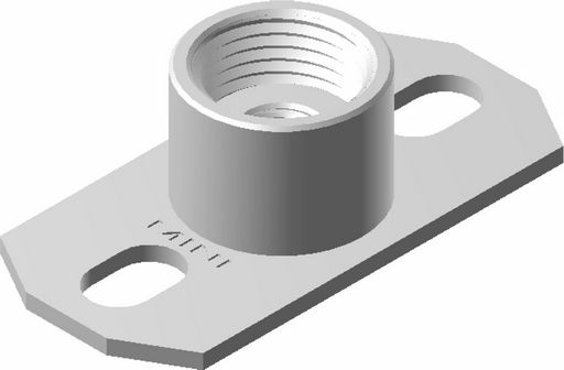 3.22 Plaque de base MINI manchon vissé