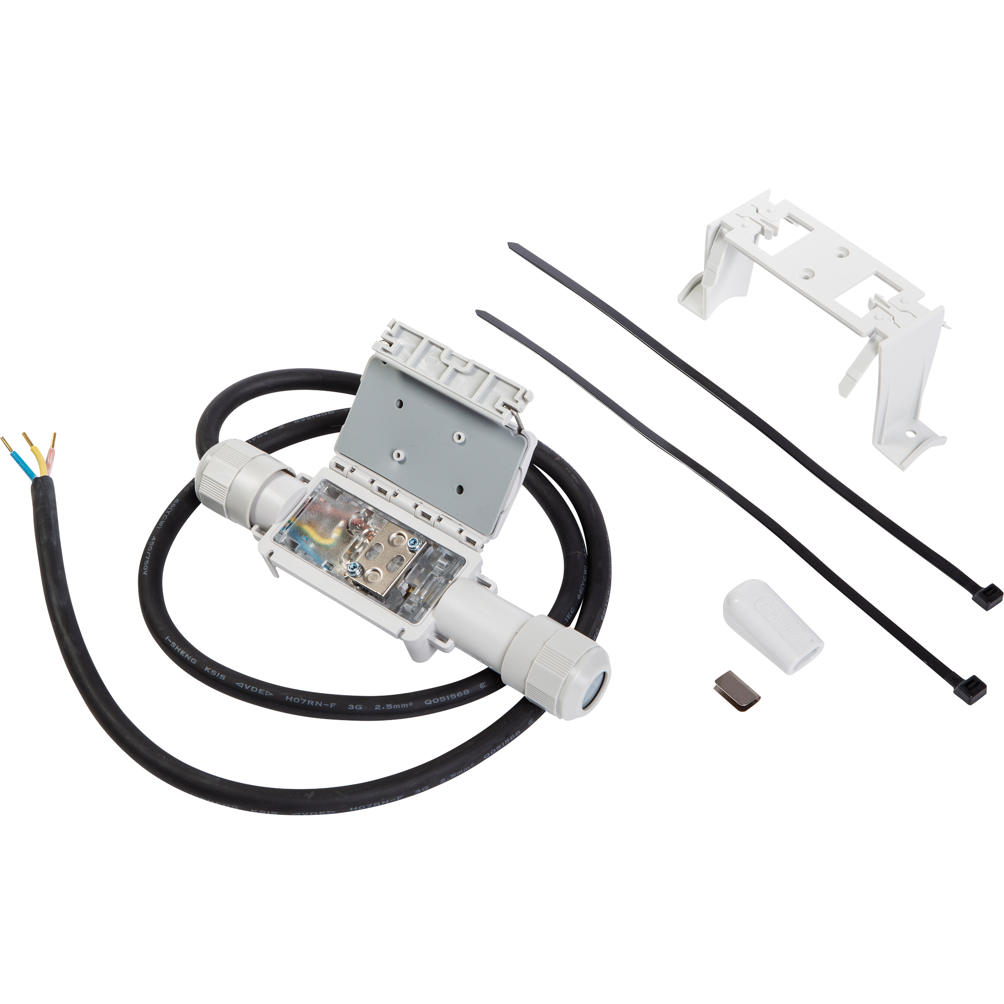 Pour tous les types de rubans
Avec deux terminaisons
Avec étrier de de serrage