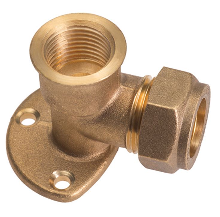403WL B Conex Coude applique 90º base 3 attaches