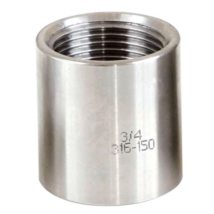 Manchon fileté acier inoxydable 316
