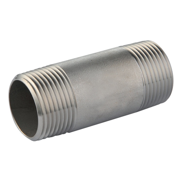 Mamelon double longue acier inoxydable 316
