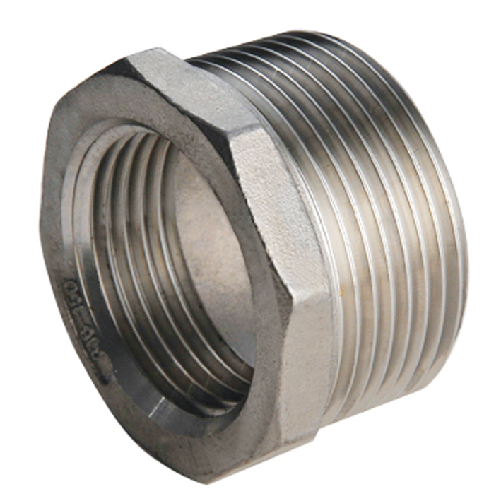 Mamelon réduit mâle/femelle acier inoxydable 316