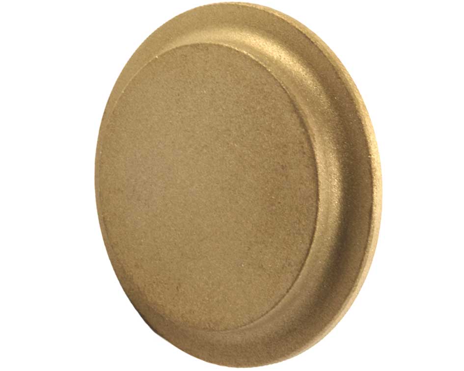 145 isiflo Plaque de fermeture en laiton