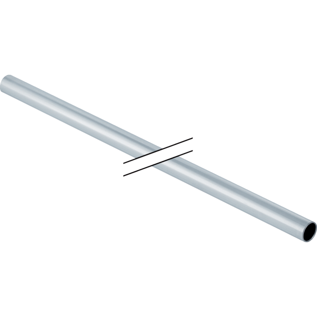 Tuyau Geberit Mapress acier carbone galvanisé à l'extérieur: d=108mm, L=6m