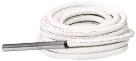 Peut être combiné avec les thermostats Uponor Smatrix Wave / Base (Pro)
- Peut être utilisé comme sonde de sol ou sonde à distance
- Longueur : 3 m
- Type de capteur : NTC 10 kOhm à 25 °C