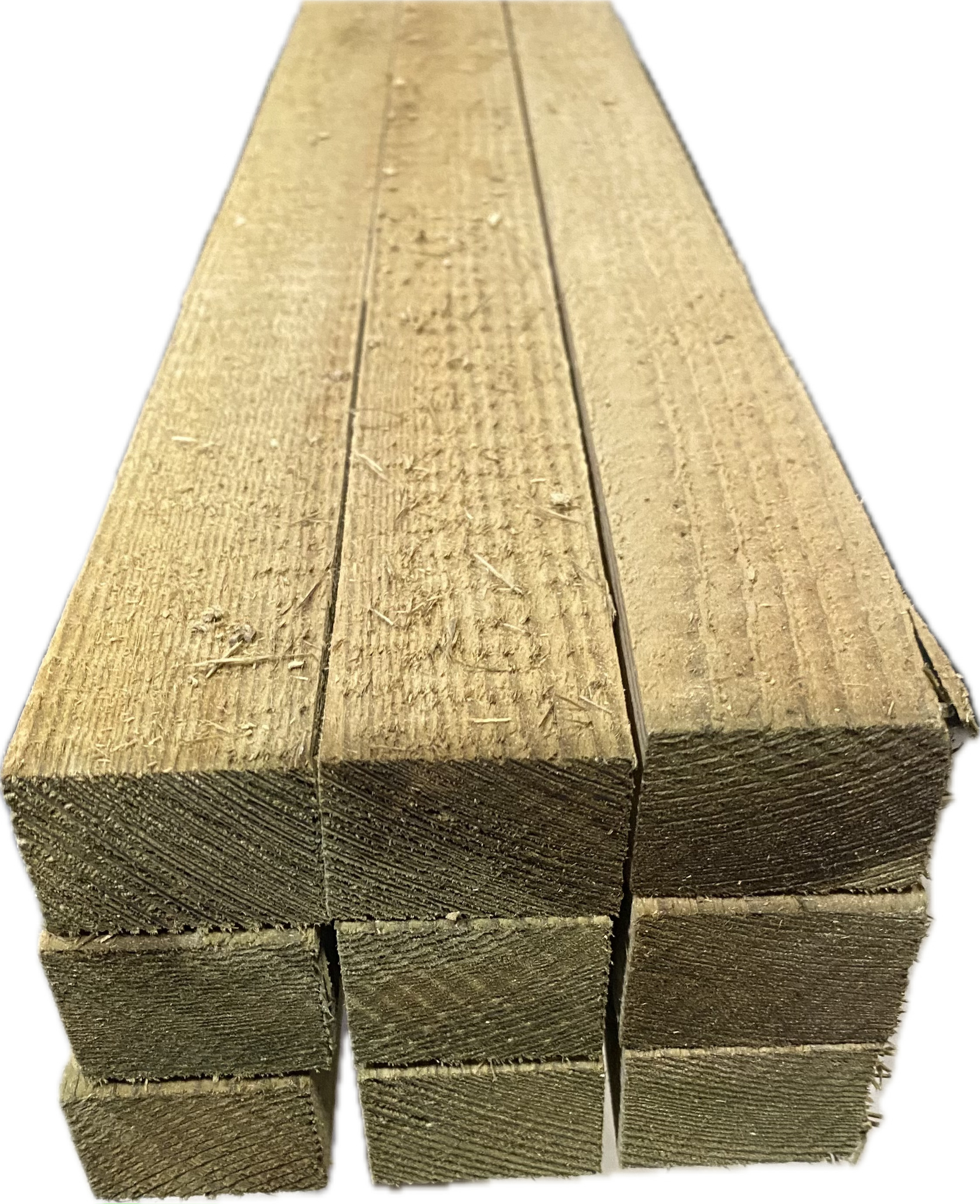 Latte sapin 27 x 40 mm brut, autoclave vert, longueur 5 m
