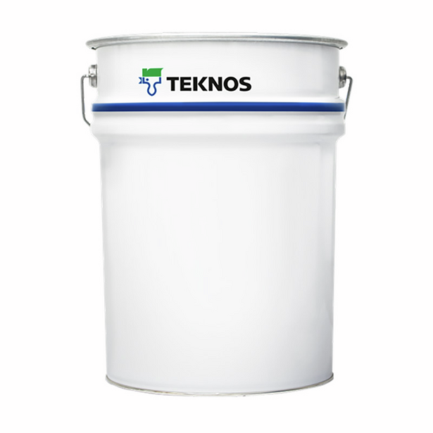 Teknol JRM (de Teknos) est une peinture acrylique à base d’eau, hautement flexible, spécialement conçue pour la protection des arêtes et du bois.