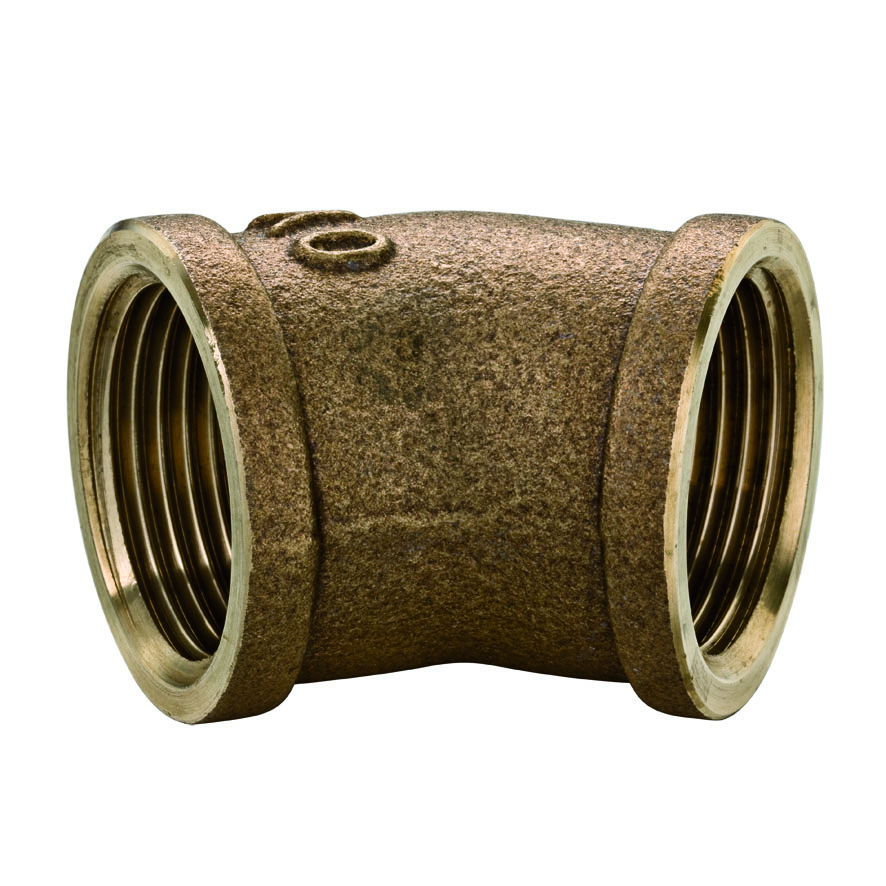 Equerre 45°, F/F 4.0120, bronze