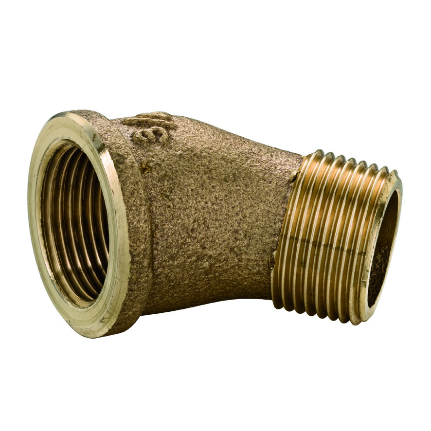 Equerre 45°, M/F 4.0121, bronze
