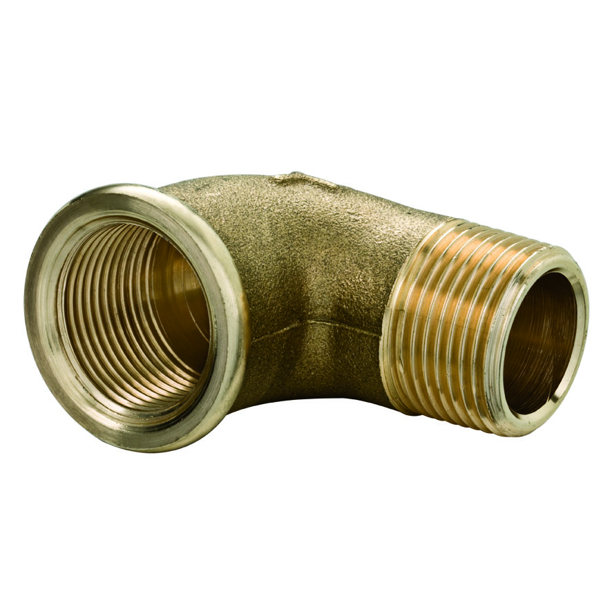 Equerre 90°, M/F 6.0092, laiton