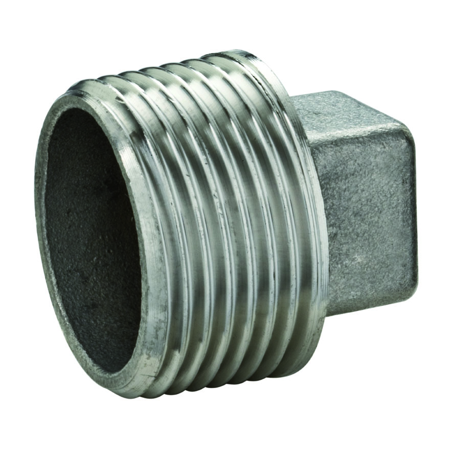 Bouchon sans bordure 8.0290, acier inoxydable