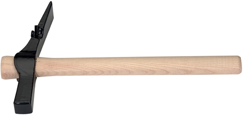 Martello da muratore Hit 600 gr con manico in legno