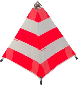 Segnale triangolare rosso-bianco