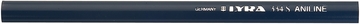 Zimmermannbleistift, 240mm, ANILIN, blau