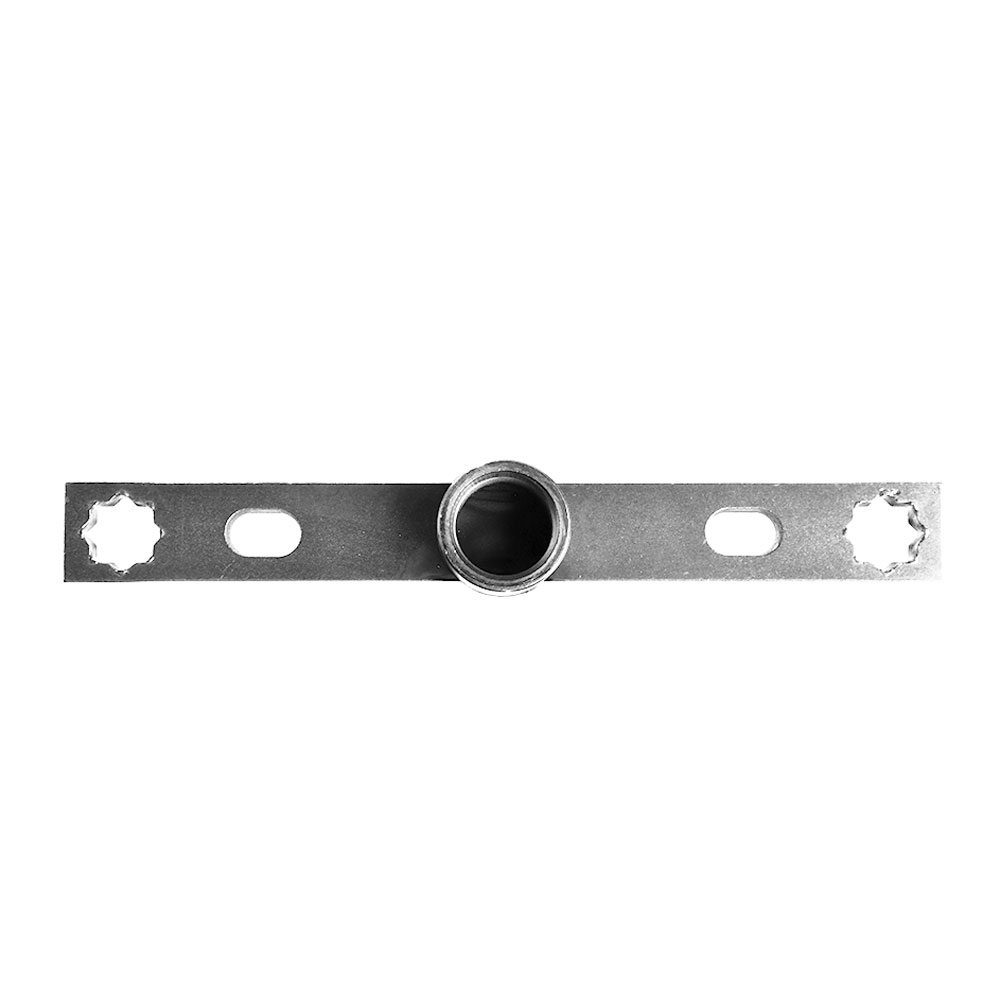 Barrette pour Simi-montage
avec manchon 1/2", pour double raccord