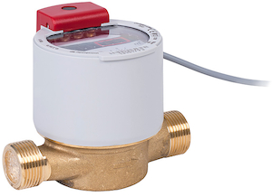 Compteur d'eau chaude à jet unique GWF UNICO® DN 15 mm, longeur 110 mm, 2.5 m3/h