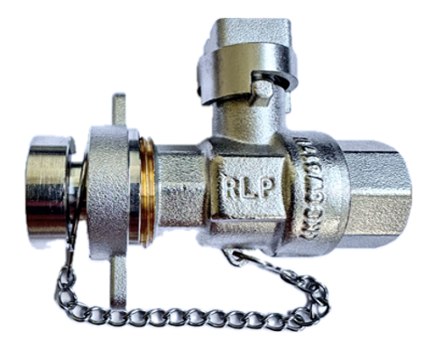 Kesselentleerhahn mit Innengewinde und Verschlusskappe, 1/2"